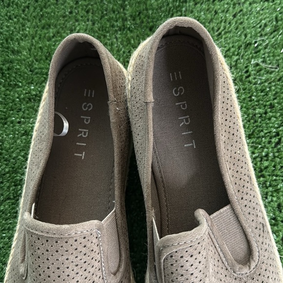 Esprit Tan Espadrilles with Woven Jute Sole - Picture 3 of 10